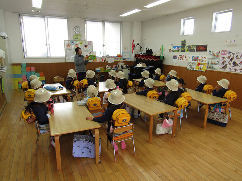 紙芝居・降園準備の画像